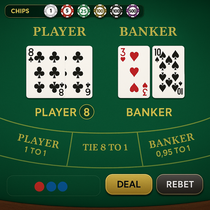 GalacticBets - Baccarat Table Game - Online Casino